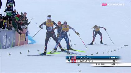 Podium pour Claudel, la belle journée du ski de fond bleu est sublimée : le sprint du 10 km en vidéo