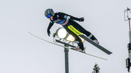 ‘Very impressive’ - Westvold Hansen delivers huge jump at Otepaa Nordic Combined