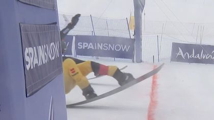 ‘A dive for the finish’ - Ulbricht holds off Grondin for men’s snowboard cross win