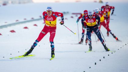 Klæbo si mangia anche lo skiathlon, Musgrave sventa la tripletta norvegese: l'arrivo