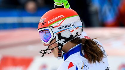 Vlhova wins slalom after Shiffrin slips up