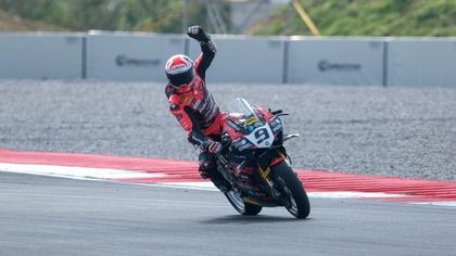 Petrucci celebrates maiden win in red-flagged Cremona race