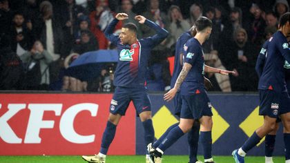 PSG-Brest: Mbappé se gana los cuartos (3-1)