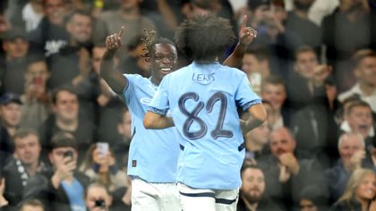 Man City edge second-tier Watford after late scare in Carabao Cup third round