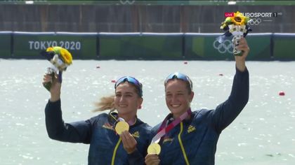 Le-a cântat imnul! Bodnar și Radiș, prima medalie de aur a României la Jocurile Olimpice de la Tokyo