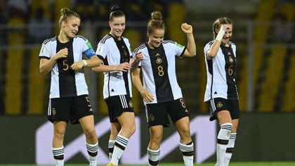 U17-WM: DFB-Juniorinnen stürmen vorzeitig ins Viertelfinale
