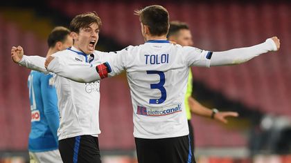 Atalanta upset Napoli to reach Coppa semi-finals
