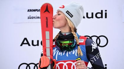 History-maker Shiffrin goes clear of Vonn with 83rd World Cup win