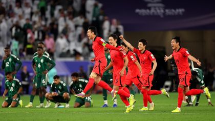 Coreea de Sud, calificare dramatică în sferturile Cupei Asiei.A învins la penalty-uri Arabia Saudită