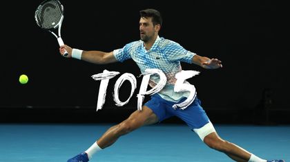 La top 5 dei colpi del Day 10: Djokovic è dappertutto!