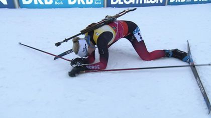 Oberhof | Roeiseland wint de sprint waarop vrijwel niemand foutloos schiet