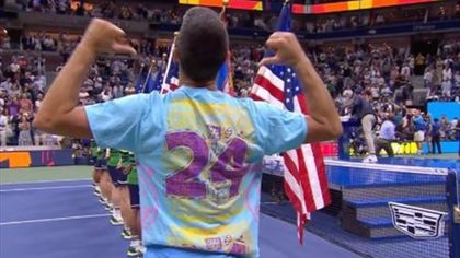 La dedicatoria más especial de Djokovic con el 24 a su amigo Kobe Bryant