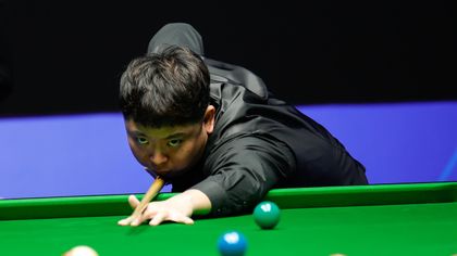 'Take a bow!' - Zhang knocks in superlative 147 in International Championship final v Ford