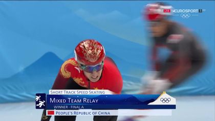 China, campioană olimpică la short track, în proba pe echipe mixte