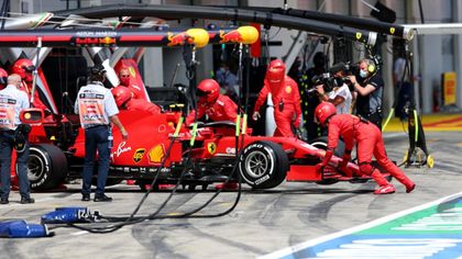 Nuevo fiasco de Ferrari: Choque entre Vettel y Leclerc y abandono de ambos