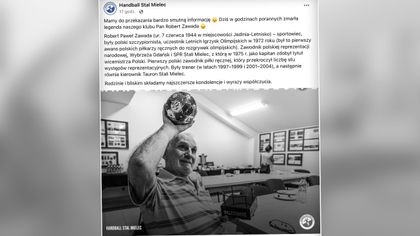 Robert Zawada nie żyje. Zapisał się w historii polskiej piłki ręcznej