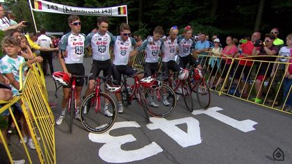 'Gone but never forgotten' - Emotional tribute to Bjorg Lambrecht on Stage 4 finish line