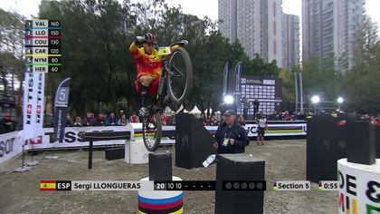 Mountain bike, Mundial de Chengdu: Sergi Llongueras se proclama campeón de Trials en Elite 26