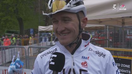 ”Jeg kørte 470 watt i ti minutter” – Mikkel Bjerg glad for egen præstation på 2. etape af Giroen