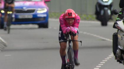 Stefan Bissegger vuela para llevarse la crono y colocarse líder en el Tour del Benelux