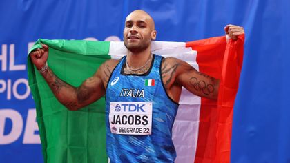 Jacobs beats Coleman and Bracy for 60m gold at World Indoor Championships