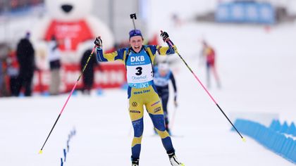 Hanna Oeberg, al doilea aur la Oberhof! Suedeza s-a impus și la mass-start, după o cursă epică