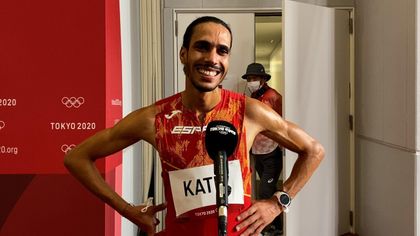 Atletismo | Katir: "Es un sueño estar aquí, un logro de vida"