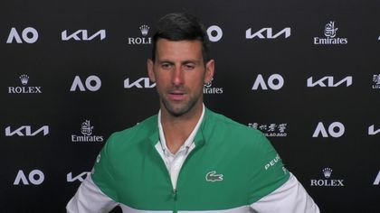 Interviu cu Novak Djokovic! Sârbul a strâns din dinţi şi e în sferturi la Australian Open