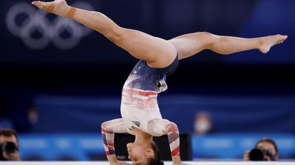 Gadirova twins miss out on floor medal, USA's Carey wins gold