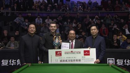 Selby-show al China Open: Hawkins superato 11-3 in finale