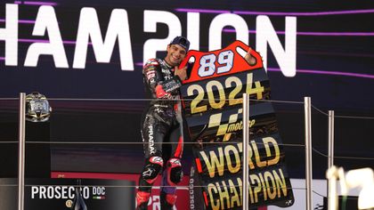 Martin claims historic MotoGP title with third-place finish in Barcelona