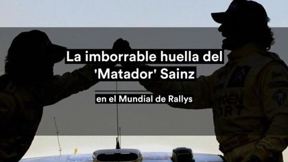 La imborrable huella del 'Matador' Sainz en los rallys