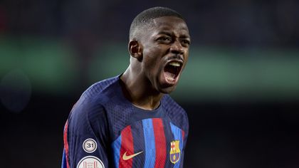 Dembele strike sees Barca into final four at expense of 10-man Sociedad