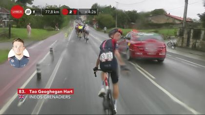 Geoghegan Hart vents frustration during Stage 6
