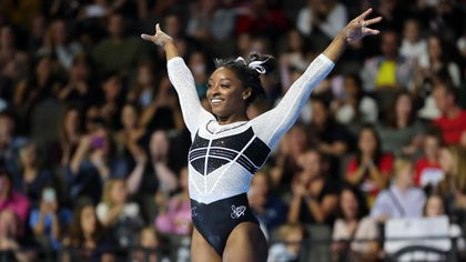 Biles wins US Classic on return to gymnastics after two-year mental health break
