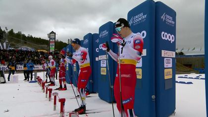 Esquí de fondo, Copa del Mundo: Golberg y Valnes confirman el poderío noruego en Falun