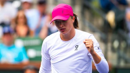 Swiatek progresses into Indian Wells semis after Wozniacki retires with injury