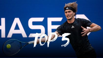 Top 5: La joya de Zverev fue lo mejor de las semifinales masculinas