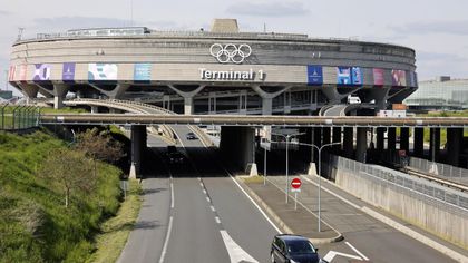El aeropuerto de Charles de Gaulle inaugura los anillos olímpicos dando la bienvenida a los Juegos