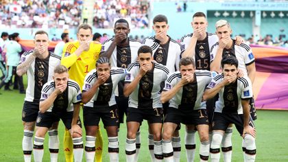 Germany Cover Mouths In One Love Protest