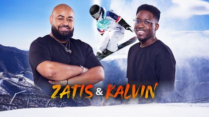 Zatis et Kalvin découvrent... le ski acrobatique avec Tess Ledeux