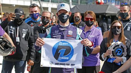 Grosjean holt erste IndyCar-Pole: "Fühle mich wie neugeboren"