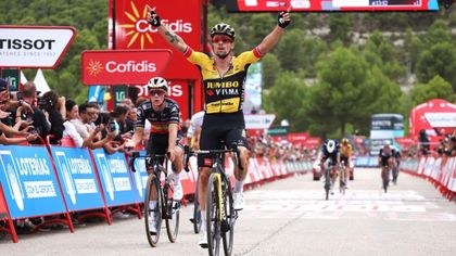 La Vuelta | Samenvatting etappe 8 - Evenepoel controleert, maar Jumbo slaat toe met Roglic en Kuss