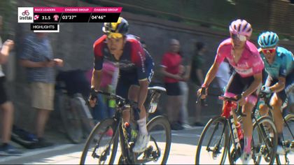 Rezumatul etapei a 14-a din Giro, una superbă, în care generalul a suferit modificări mari