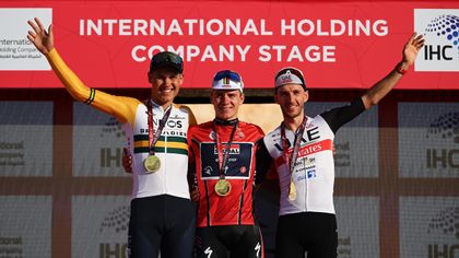 Evenepoel wins UAE Tour as Yates finishes in first on Stage 7