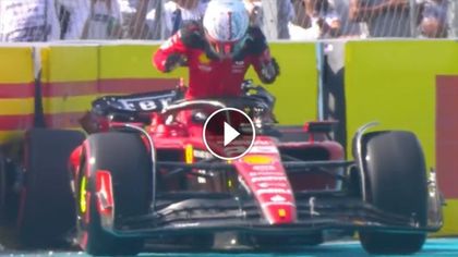 Leclerc sbaglia nel Q3 e finisce nel muro: il video dell'incidente