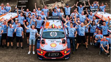 La Hyundai vince il suo primo titolo costruttori al WRC
