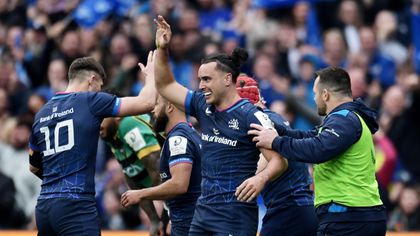 Lowe scores hat-trick as Leinster hold on to reach third final in a row