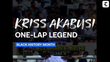 Black History Month: Kriss Akabusi, one-lap legend