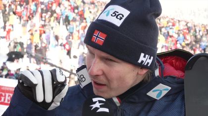 Kristoffersen oppgitt over skiene etter 1. omgang: – Umulig å kjøre